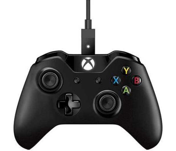 Microsoft Pad XBOX One kontroler + kabel PC - 218822 - zdjęcie 3
